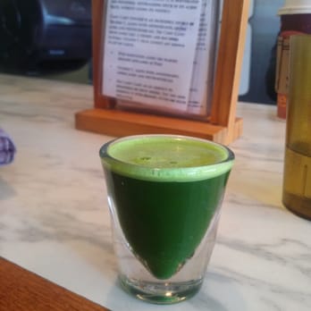 Cacao Tree Cafe - Wheatgrass. Shots, shots shots shots shots-shots. - Vegetarian Near Me - Royal Oak, Michigan Cacao Tree Cafe - Wheatgrass. Shots, shots shots shots shots-shots. - Vegetarian Near Me - Royal Oak, Michigan