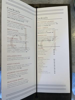 Menu photo 6 Chic's Laundry Virginia Beach, VA