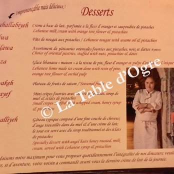 Loubnane - Carte - Lebanese Near Me - Paris, 75