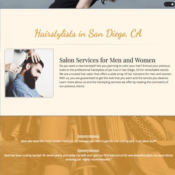Online Concoctions - Jax Cuts - Web Design Near Me Online Concoctions - Jax Cuts - Web Design Near Me