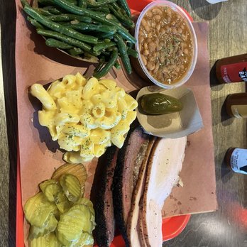 Terry Black's Barbecue - Waco - Turkey and moist brisket  Brisket was excellent    Also tried sausage and pork ribs both out of bounds!! - Barbeque Near Me - Waco, Texas