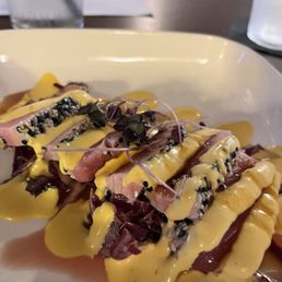 Sesame Wasabi Crusted Ahi Tuna
