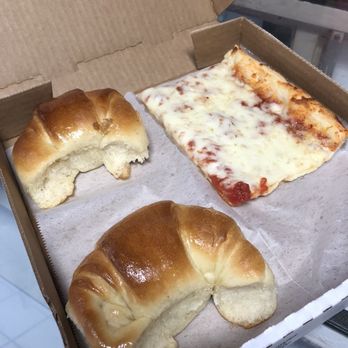 Joseph's Bakery - Croissants and a slice of Cheese Pizza. - Bakeries Near Me - Los Angeles, California