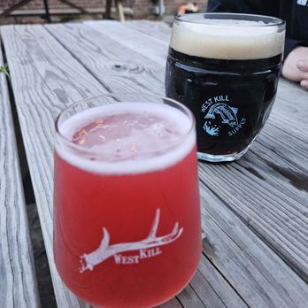 West Kill Supply - Raspberry sour and Fountain Skibsol Smoky Ale - Breweries Near Me - Kingston, New York