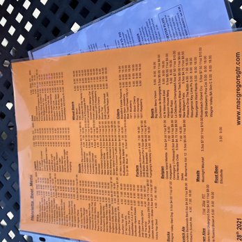 MacGregors Grill & Tap - Drinks - Chicken Wings Near Me - Rochester, New York
