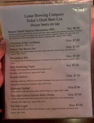 Lunar Brewing Co by null