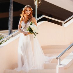 Cocco's Couture - Beach wedding dress so whimsical and so reasonably priced!