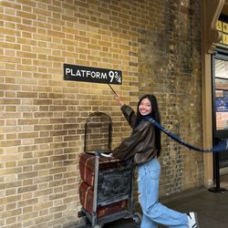 The Harry Potter Shop at Platform 9 3/4 - Me!