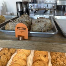 Maple pecan scone