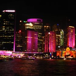 Museum of Contemporary Art - Harbour View - Vivid Lights