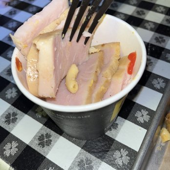Dickey's Barbecue Pit - This doesn't slay Plastic American processed turkey looks like spam not fresh. - Barbeque Near Me - Rolla, Missouri
