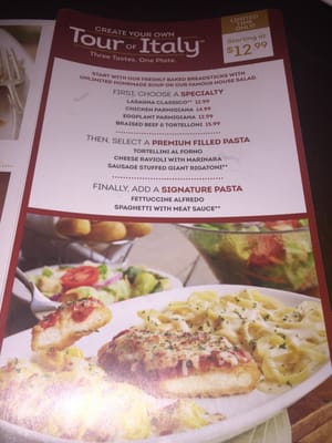 Menu photo 4 Olive Garden Italian Restaurant Morrow, GA