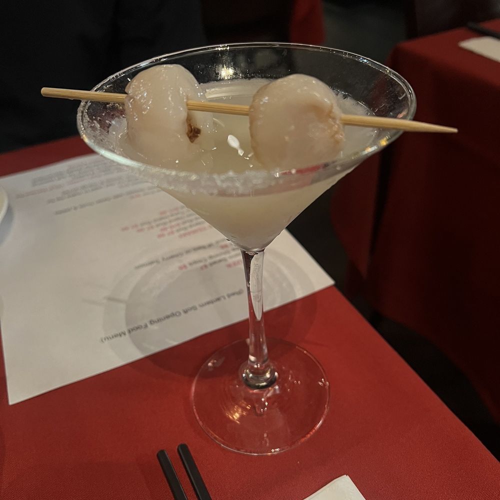 Red Lantern Bar - Lychee martini - Cocktail Bars Near Me - Irvine, California Red Lantern Bar - Lychee martini - Cocktail Bars Near Me - Irvine, California