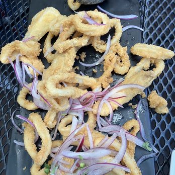 El Rocoto Fairfield - Halea with 1 clam, 2 shrimp, 3 tiny pieces of fish, no sauce. Calamari undercooked. $65 with tip. - Peruvian Near Me - Fairfield, Connecticut El Rocoto Fairfield - Halea with 1 clam, 2 shrimp, 3 tiny pieces of fish, no sauce. Calamari undercooked. $65 with tip. - Peruvian Near Me - Fairfield, Connecticut