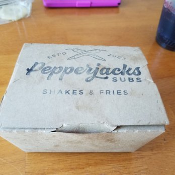 PepperJacks Subs - Their new cute to-go containers. - Ice Cream & Frozen Yogurt Near Me - Laurel, Maryland