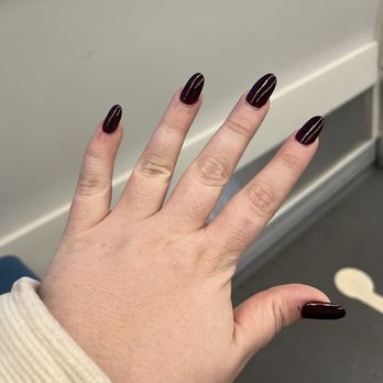 The Nail Room - Dip with tip almond nails - Nail Salons Near Me - Tampa, Florida