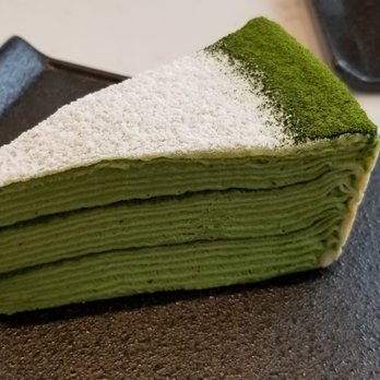 L'otus Cake Boutique - Uji matcha crepe cake. Nice matcha flavour, slight bitterness. Not too sweet. - Patisserie/Cake Shop Near Me - Richmond, British Columbia L'otus Cake Boutique - Uji matcha crepe cake. Nice matcha flavour, slight bitterness. Not too sweet. - Patisserie/Cake Shop Near Me - Richmond, British Columbia