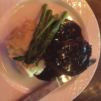 ProAbition - Pork chop with smashed potatoes and asparagus - New American Near Me - Riverside, California ProAbition - Pork chop with smashed potatoes and asparagus - New American Near Me - Riverside, California