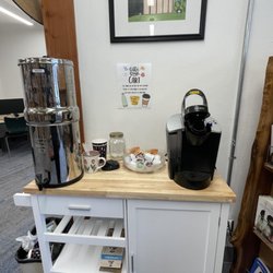 Upper Skagit Library - Coffee Cart at Upper Skagit Library.
