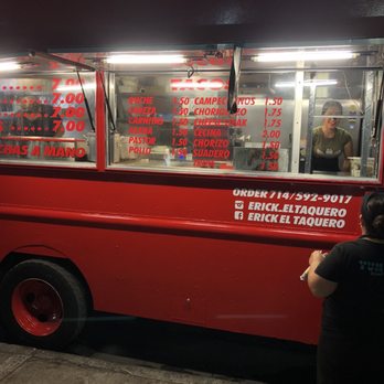 Erick El Taquero - Food Trucks Near Me - Santa Ana, California Erick El Taquero - Food Trucks Near Me - Santa Ana, California
