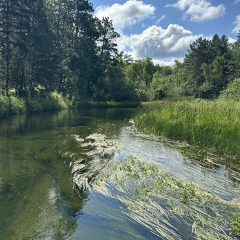 Rapid River Logging Camp - River out back - American Near Me - Park Rapids, Minnesota