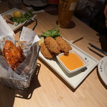 Kyuramen - Fried oyster and wings - Ramen Near Me - Henderson, Nevada