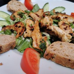 Zum Kasselberger Gretchen - Gemischter Salat mit Putenbrust