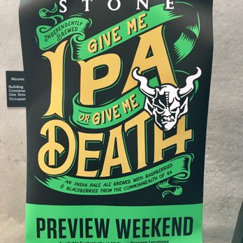 Stone Brewing Tap Room - Richmond - Beer Gardens Near Me - Richmond, Virginia Stone Brewing Tap Room - Richmond - Beer Gardens Near Me - Richmond, Virginia