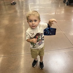 Scott Swanson, OD - My grandson carrying my new contacts