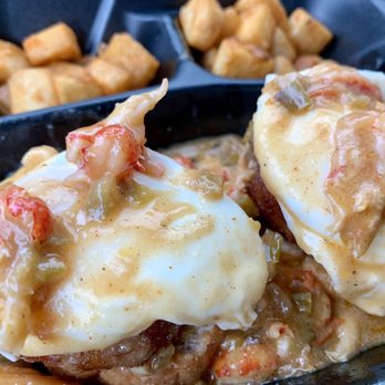 Ema's Cafe - Cajun Benedict - Cafes Near Me - Lafayette, Louisiana