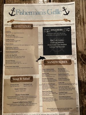Menu photo 3 Fisherman's Grille Crisfield, MD Menu photo 3 Fisherman's Grille Crisfield, MD