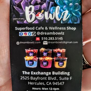Dream Bowlz - Acai Bowls Near Me - Hercules, California Dream Bowlz - Acai Bowls Near Me - Hercules, California
