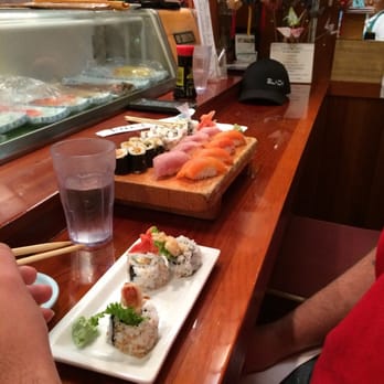 Ikenohana - Tuna and albacore sashimi, a Philadelphia roll, and the spicy tuna. - Japanese Near Me - Beaverton, Oregon Ikenohana - Tuna and albacore sashimi, a Philadelphia roll, and the spicy tuna. - Japanese Near Me - Beaverton, Oregon