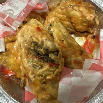 Lula Mae's Gardin - Jerk Chicken Egg Rolls - Soul Food Near Me - Washington, DC, District of Columbia Lula Mae's Gardin - Jerk Chicken Egg Rolls - Soul Food Near Me - Washington, DC, District of Columbia