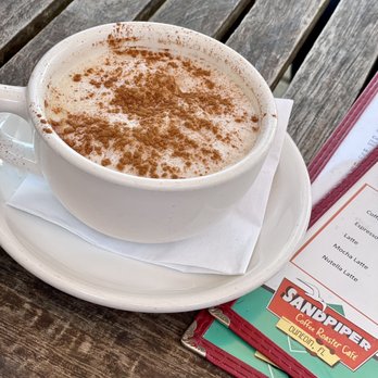 Sandpiper  - Chai latte! - Cafes Near Me - Dunedin, Florida