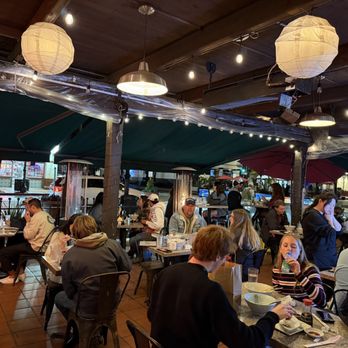 Santa Barbara Craft Ramen - Cool atmosphere, warmed by heat lamps - Ramen Near Me - Santa Barbara, California