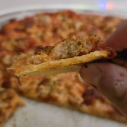 Vito & Nick's Pizzeria - Super thin.