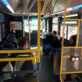 Atlantic Station Shuttle - Inside one of the big shuttles. - Airport Shuttles Near Me - Atlanta, Georgia