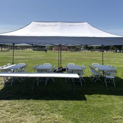 Silverstein Event Rentals - Tables, chairs and tent. Thank you so much!