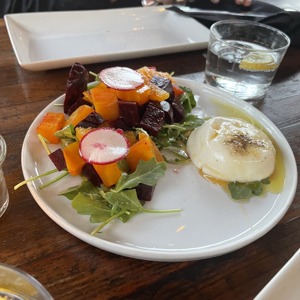 Valentina - Beet and buratta - Seafood Near Me - Encinitas, California Valentina - Beet and buratta - Seafood Near Me - Encinitas, California