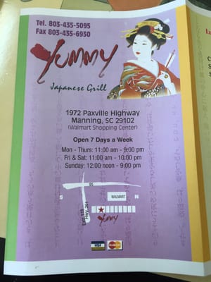 Menu photo 1 Yummy's Manning, SC Menu photo 1 Yummy's Manning, SC