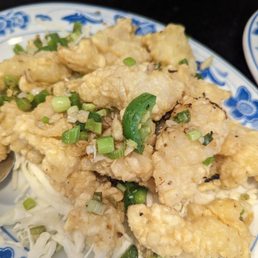 Salt and pepper squid Salt and pepper squid
