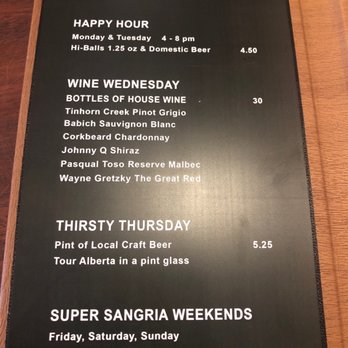 Julian's Piano Bar - Drink menu - Jazz & Blues Near Me - Edmonton, Alberta Julian's Piano Bar - Drink menu - Jazz & Blues Near Me - Edmonton, Alberta