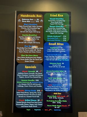Menu photo 1 Bing's Bao Buns San Luis Obispo, CA Menu photo 1 Bing's Bao Buns San Luis Obispo, CA
