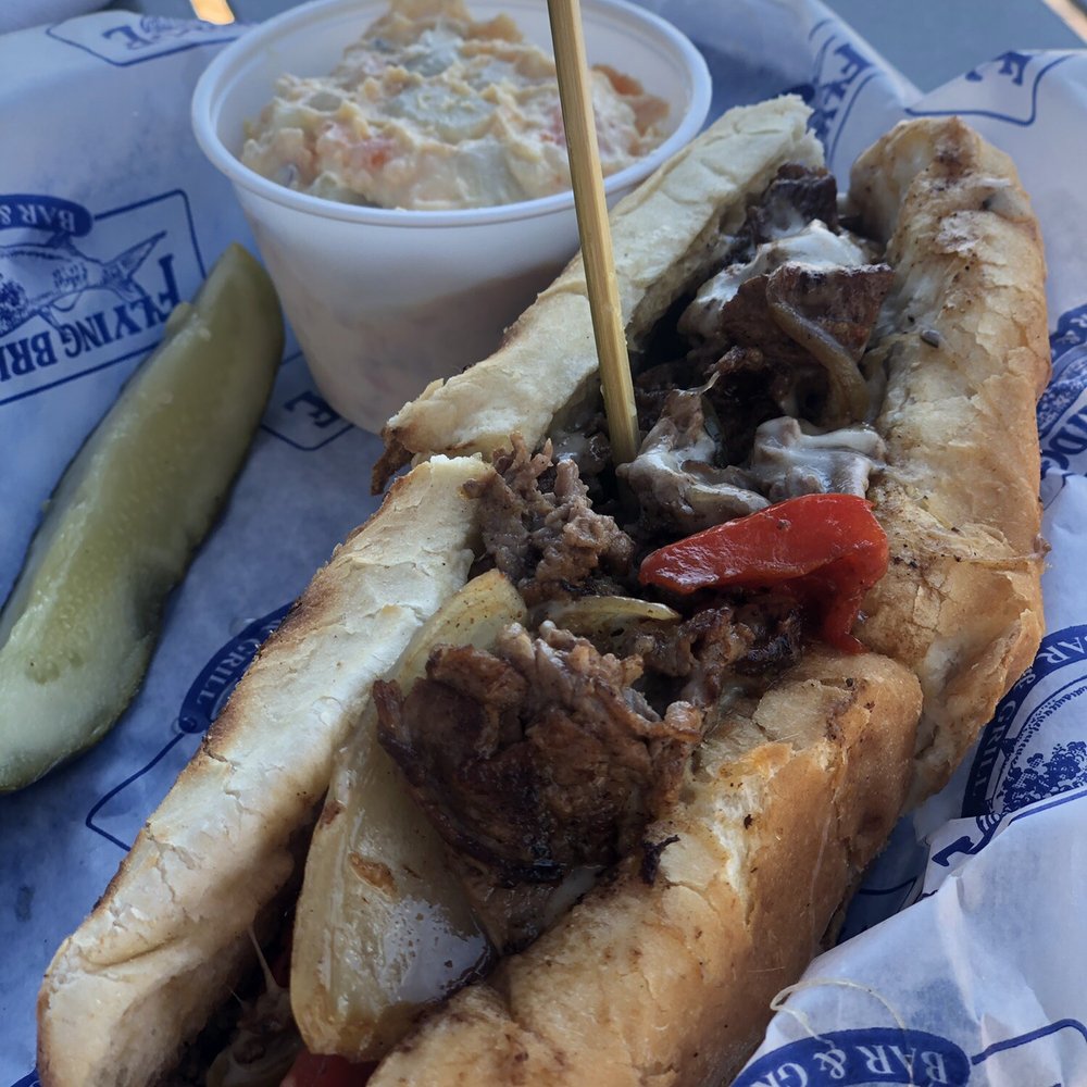 Philly & potato salad Philly & potato salad