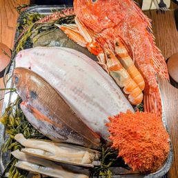 Today's selection of seafood Today's selection of seafood