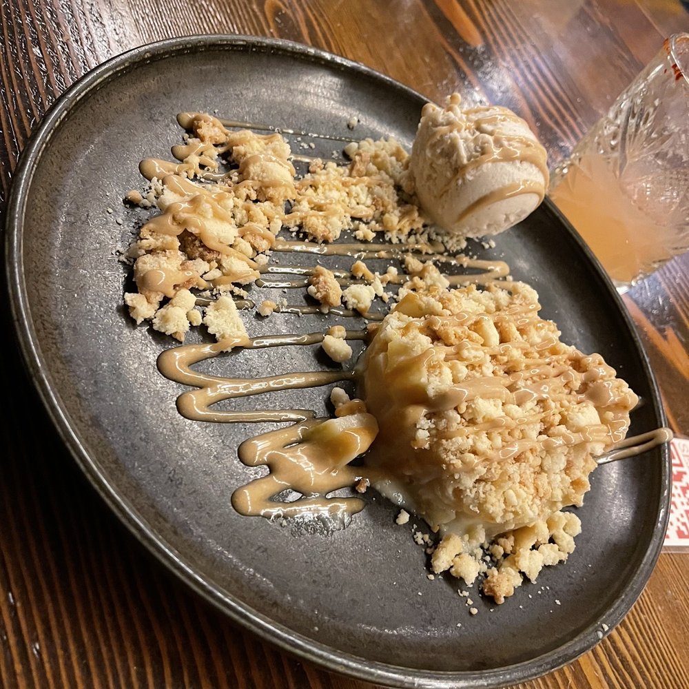 Chuck's Steakhouse - Apple Crumble - Steakhouses Near Me - Banff, Alberta