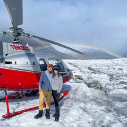 Yanert Glacier. 7/9/21. Beautiful weather and rainbows everywhere!