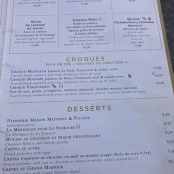 Le Nemours - Menu - Brasseries Near Me - Paris, 75