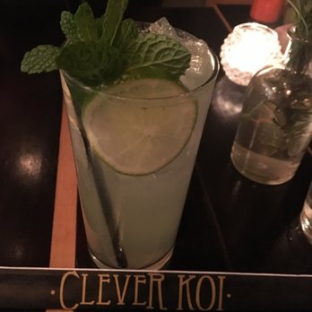 The Clever Koi - Mojito - good but very watered down - Asian Fusion Near Me - Phoenix, Arizona